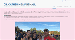 Desktop Screenshot of drcatherinemarshall.com